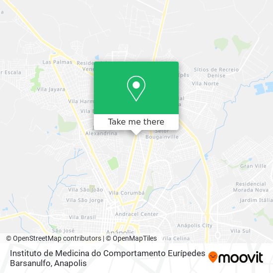 Instituto de Medicina do Comportamento Eurípedes Barsanulfo map