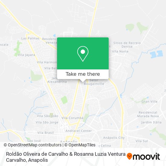 Roldão Oliveira de Carvalho & Rosanna Luzia Ventura Carvalho map