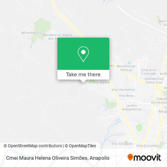 Cmei Maura Helena Oliveira Simões map
