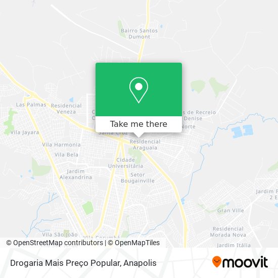 Mapa Drogaria Mais Preço Popular