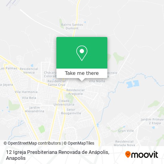 12 Igreja Presbiteriana Renovada de Anápolis map