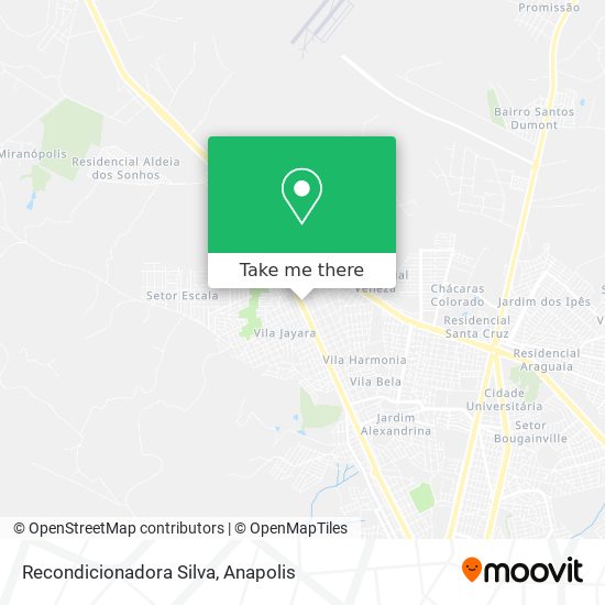 Recondicionadora Silva map