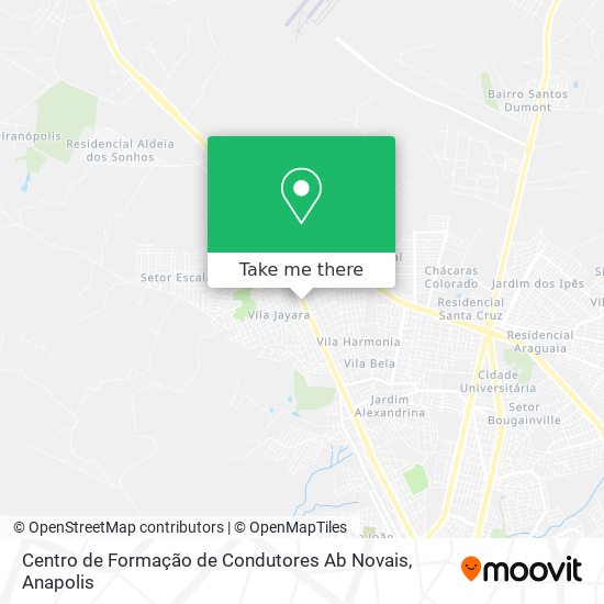 Centro de Formação de Condutores Ab Novais map