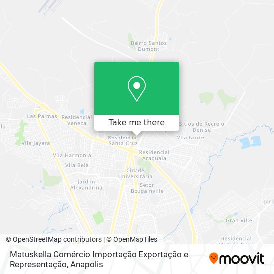 Mapa Matuskella Comércio Importação Exportação e Representação