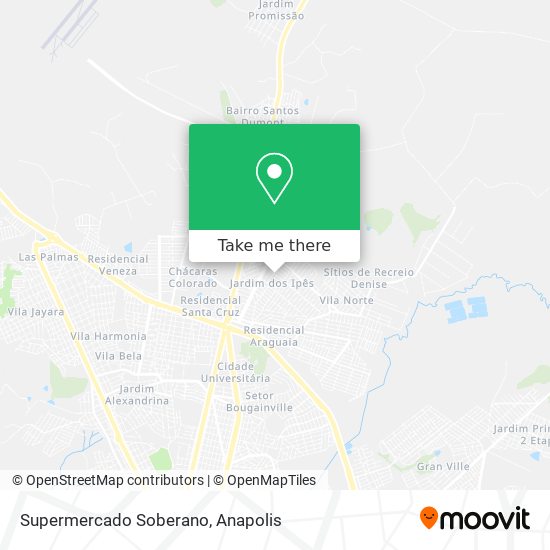 Mapa Supermercado Soberano