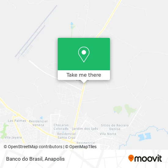 Banco do Brasil map