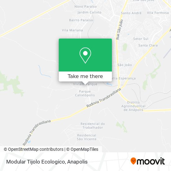 Modular Tijolo Ecologico map