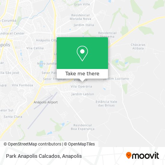 Park Anapolis Calcados map