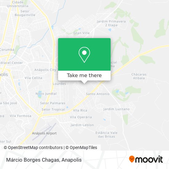 Mapa Márcio Borges Chagas