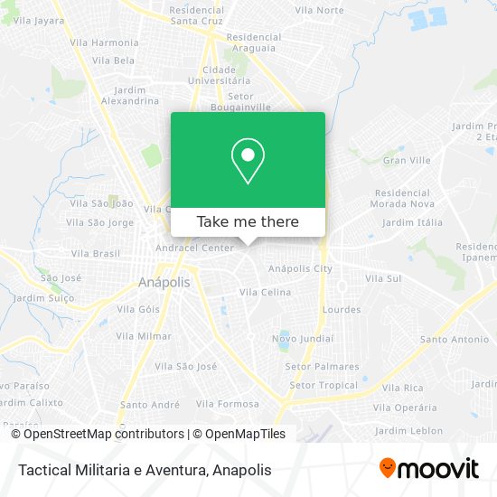 Tactical Militaria e Aventura map