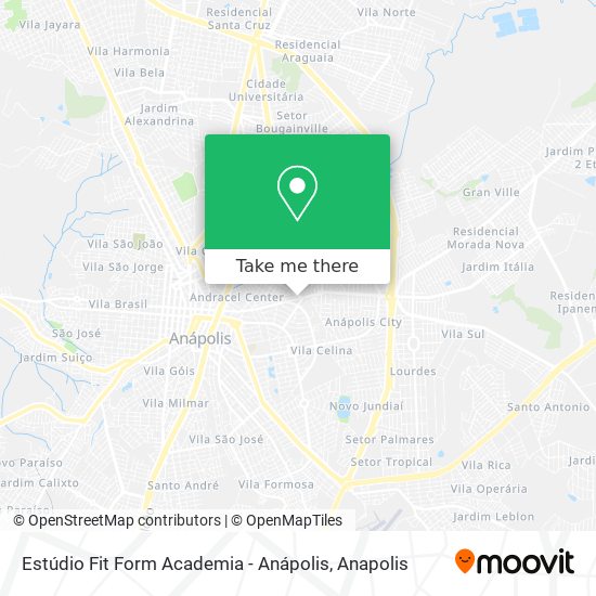 Estúdio Fit Form Academia - Anápolis map