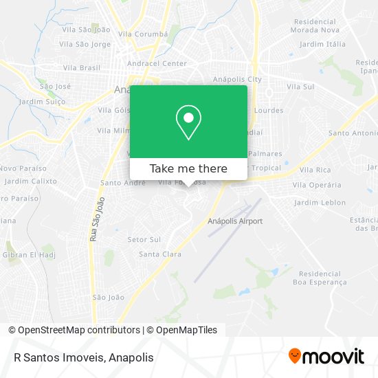 R Santos Imoveis map