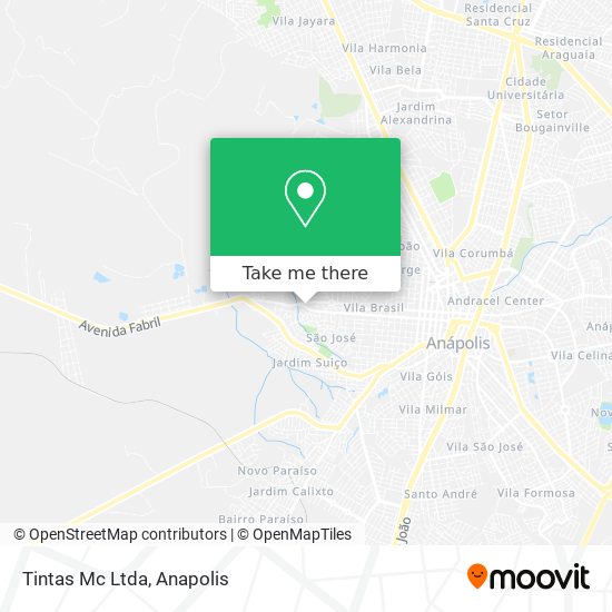 Tintas Mc Ltda map