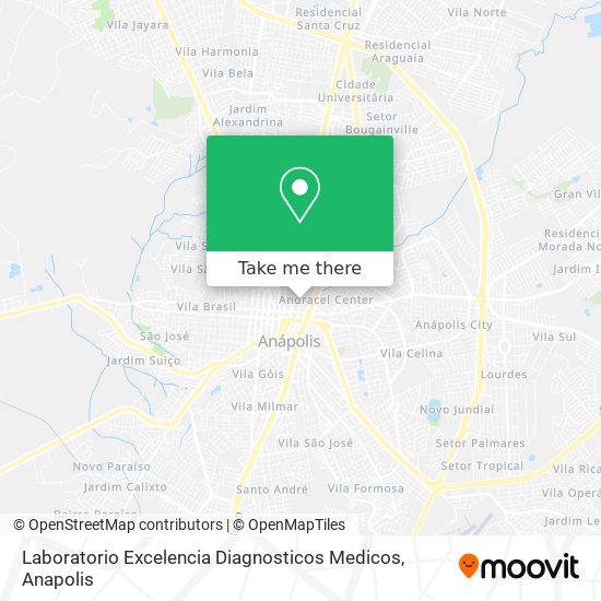 Mapa Laboratorio Excelencia Diagnosticos Medicos