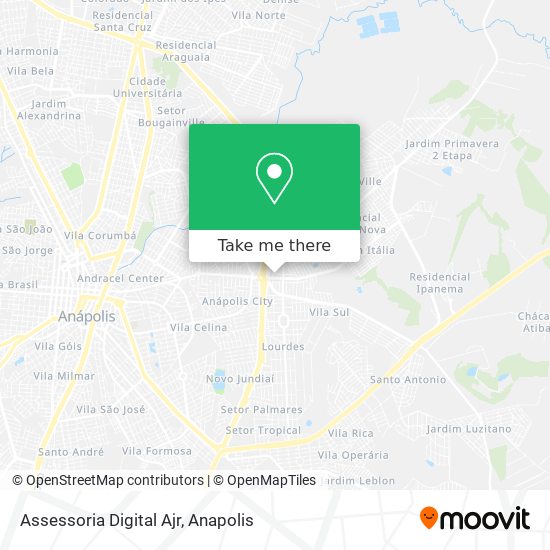 Mapa Assessoria Digital Ajr