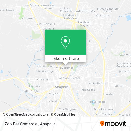 Zoo Pet Comercial map