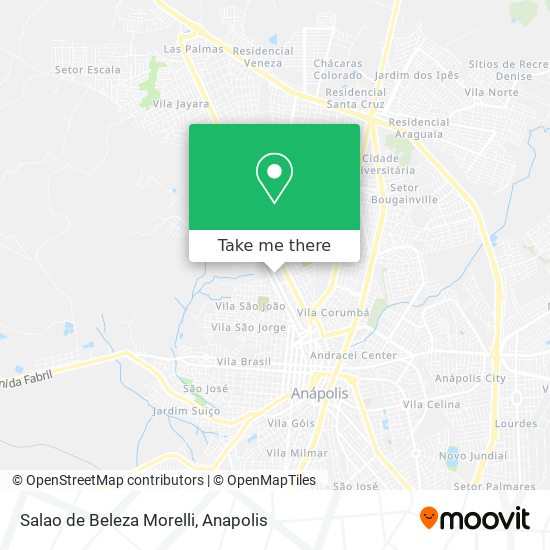 Salao de Beleza Morelli map