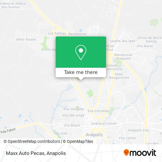 Maxx Auto Pecas map