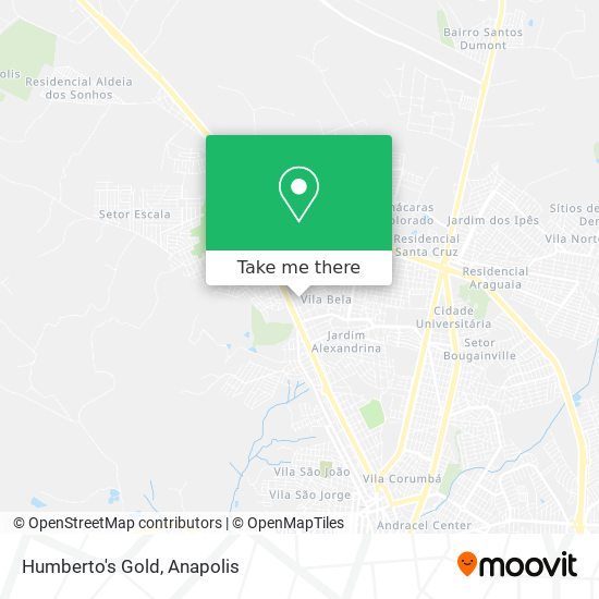 Mapa Humberto's Gold