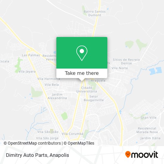 Mapa Dimitry Auto Parts