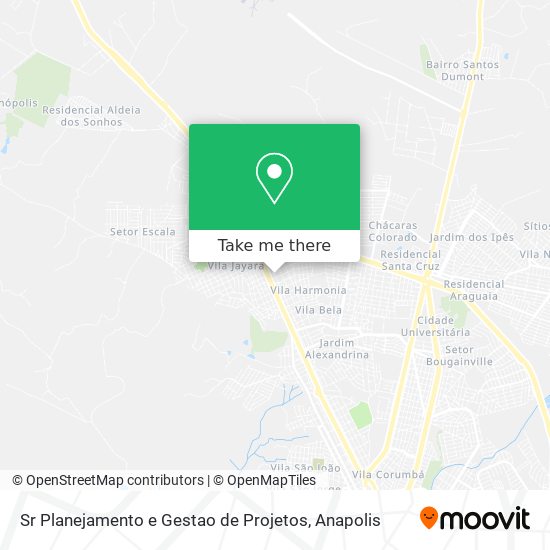 Sr Planejamento e Gestao de Projetos map