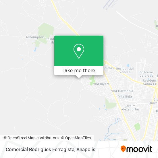 Comercial Rodrigues Ferragista map