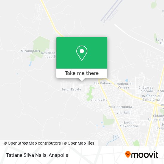 Mapa Tatiane Silva Nails