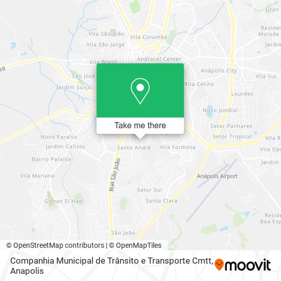 Mapa Companhia Municipal de Trânsito e Transporte Cmtt