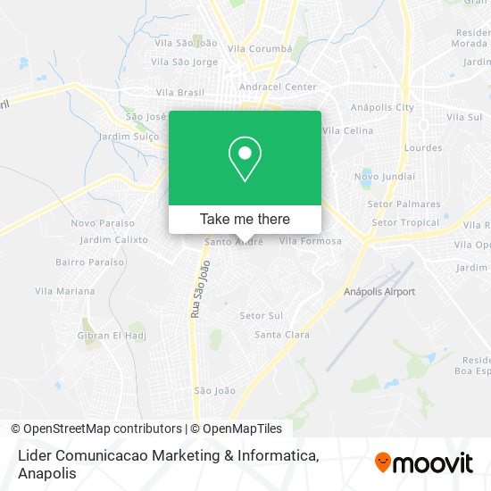Lider Comunicacao Marketing & Informatica map