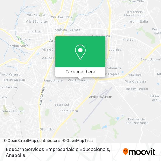 Educarh Servicos Empresariais e Educacionais map