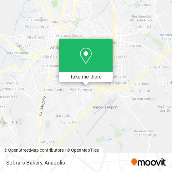 Sobral's Bakery map