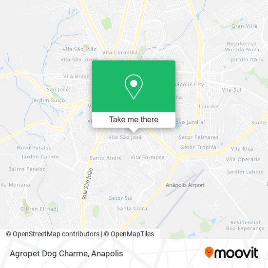 Mapa Agropet Dog Charme