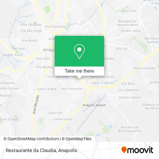 Restaurante da Claudia map