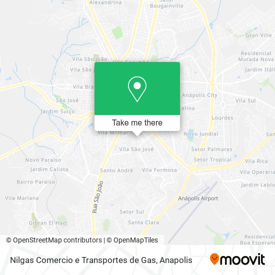 Mapa Nilgas Comercio e Transportes de Gas
