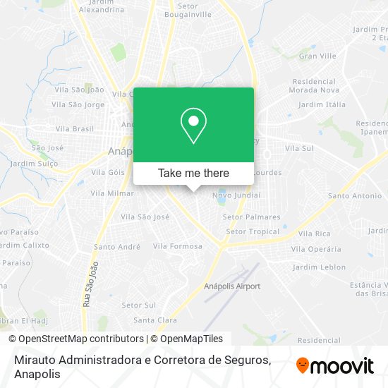 Mapa Mirauto Administradora e Corretora de Seguros