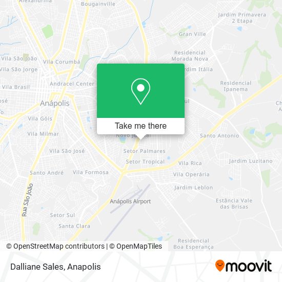 Dalliane Sales map