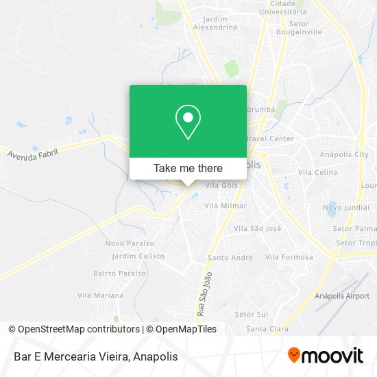 Bar E Mercearia Vieira map