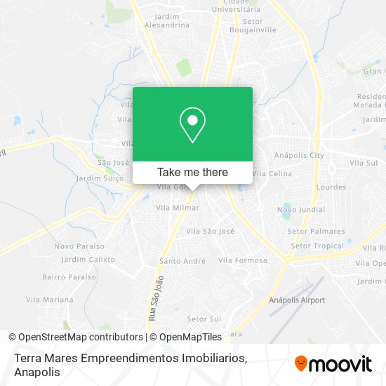 Terra Mares Empreendimentos Imobiliarios map