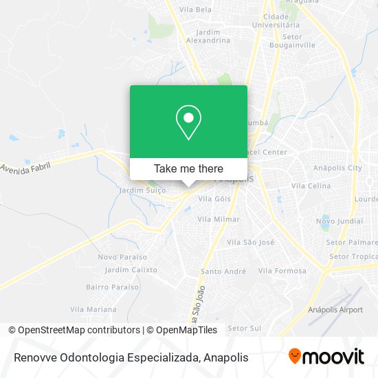 Renovve Odontologia Especializada map