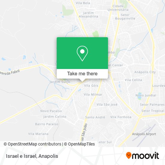 Mapa Israel e Israel