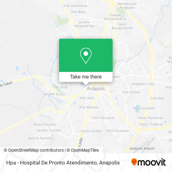 Mapa Hpa - Hospital De Pronto Atendimento