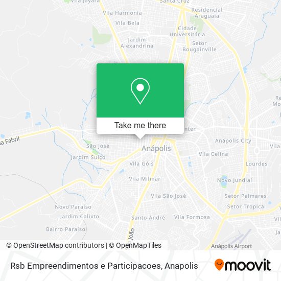 Mapa Rsb Empreendimentos e Participacoes