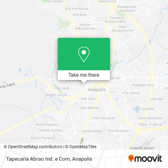 Mapa Tapecaria Abrao Ind. e Com