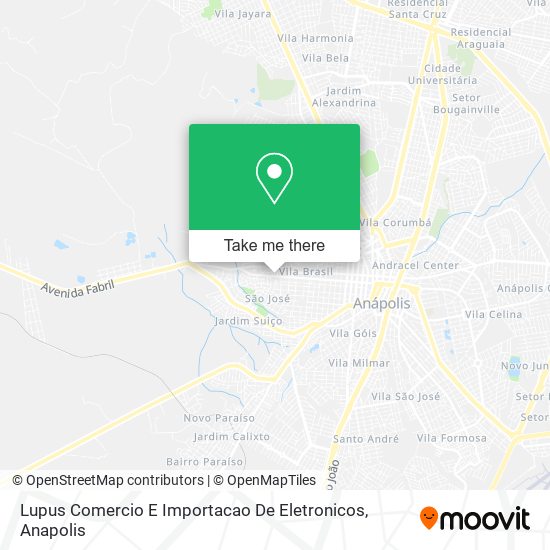 Lupus Comercio E Importacao De Eletronicos map