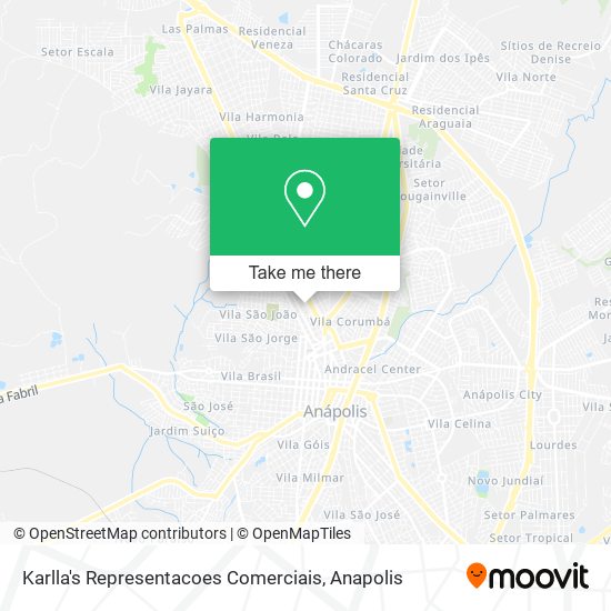 Karlla's Representacoes Comerciais map