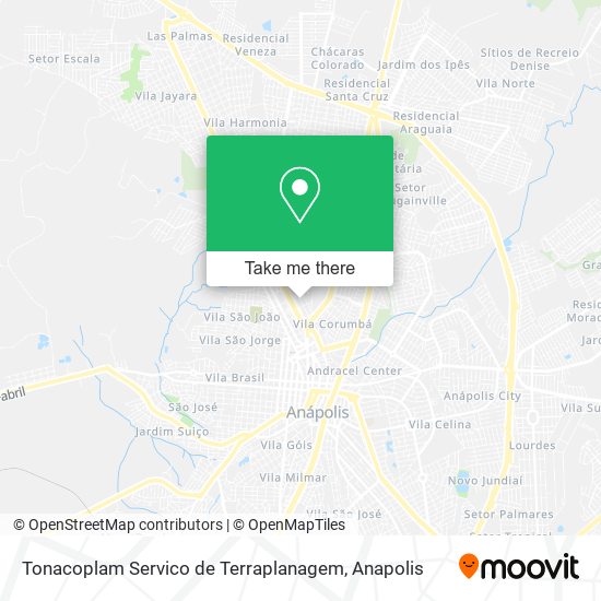 Tonacoplam Servico de Terraplanagem map
