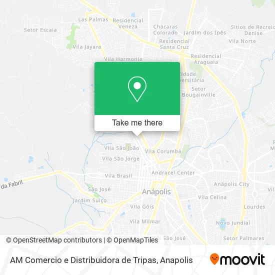 AM Comercio e Distribuidora de Tripas map