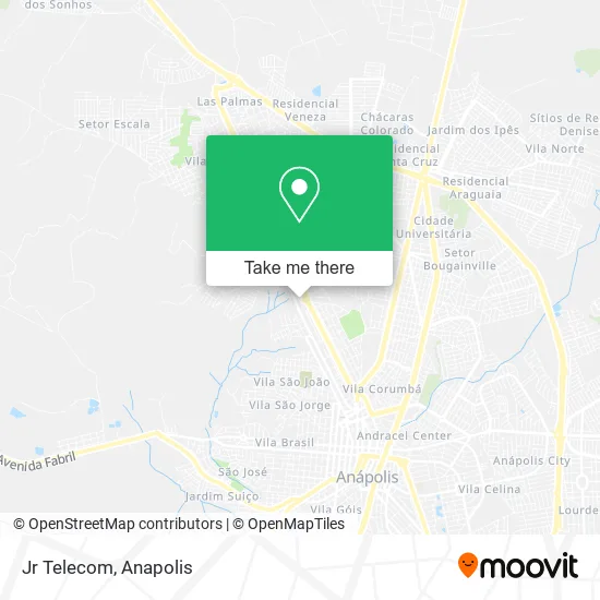 Jr Telecom map