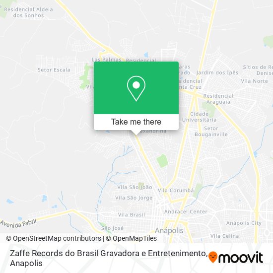 Zaffe Records do Brasil Gravadora e Entretenimento map