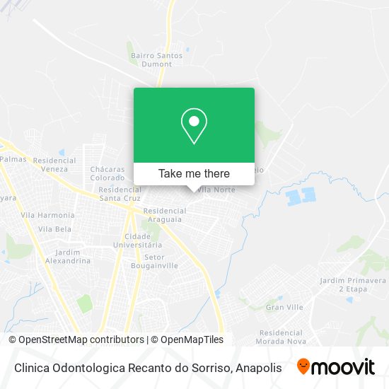 Clinica Odontologica Recanto do Sorriso map